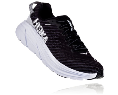 Sapatilhas Hoka One One Rincon Portugal - Sapatilhas Running Homem Pretas / Branco - PSYROD-941